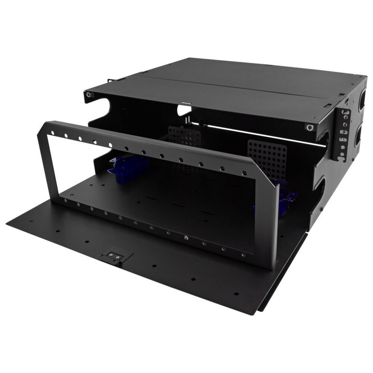 4U Premium Rack Mount Fiber Patch Panel Enclosure (Unloaded)