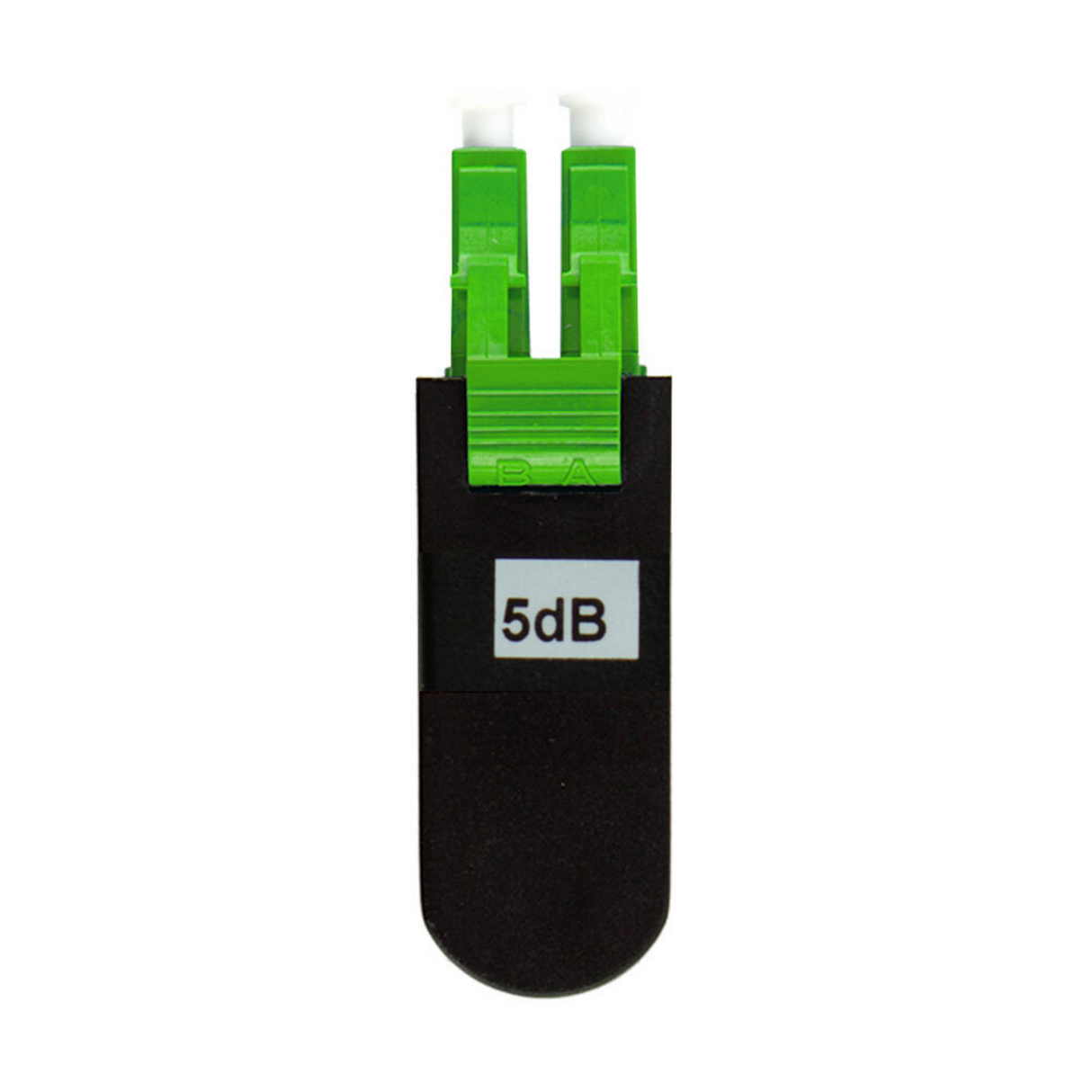 LC/APC Fiber Optic Loopback Attenuator, Single-mode 9/125, Male-Male