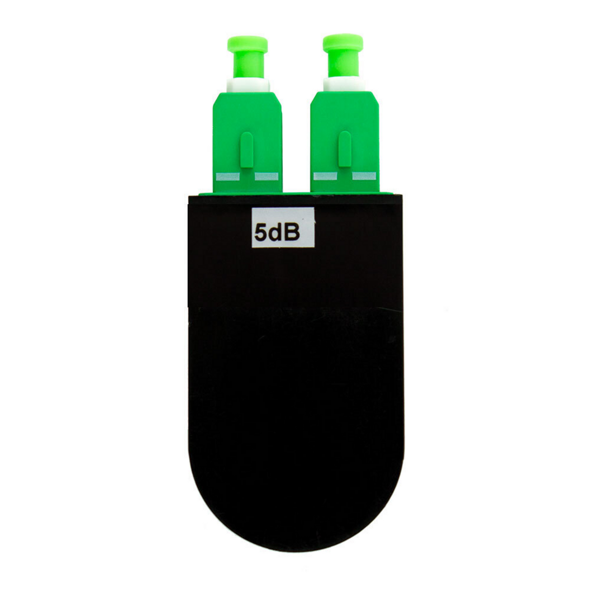 SC/APC Fiber Optic Loopback Attenuator, Single-mode 9/125, Male-Male