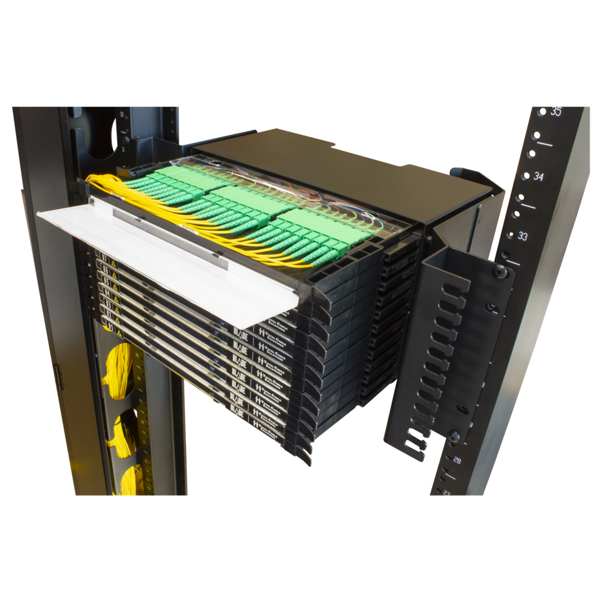 BladeHD Rack Mount Fiber Patch Panel, 4U (Unloaded)