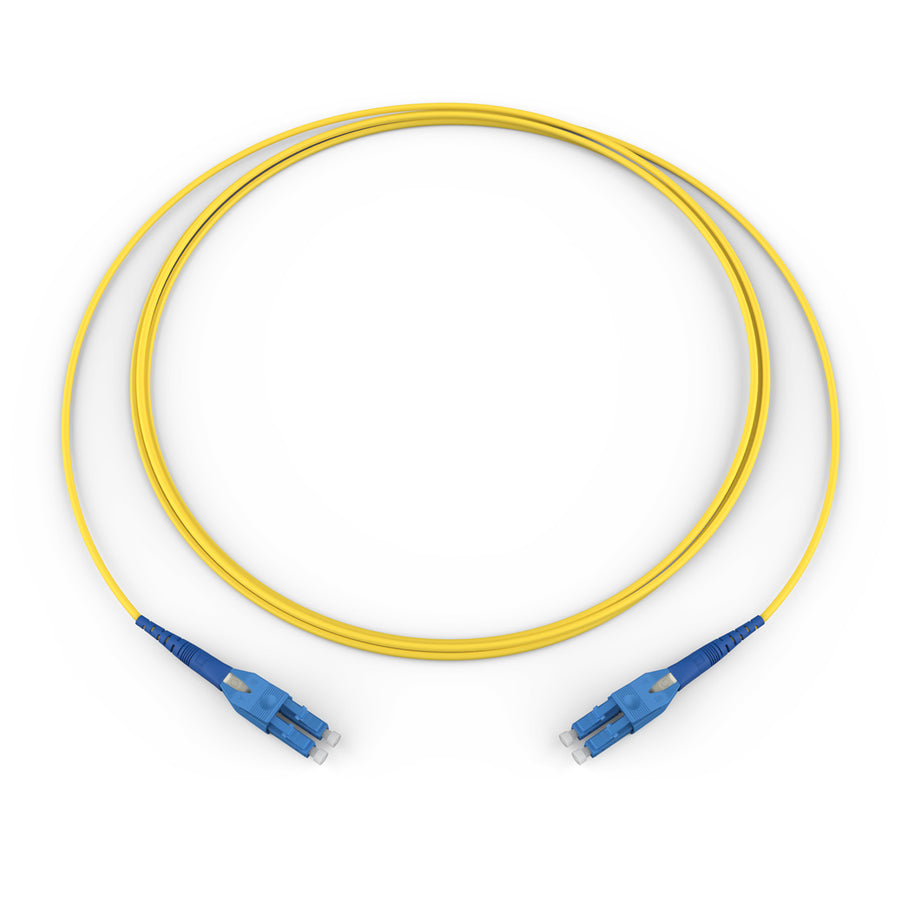 Corning GOLD OS2 Duplex Fiber Patch Cables, Uniboot, LC/UPC - LC/UPC