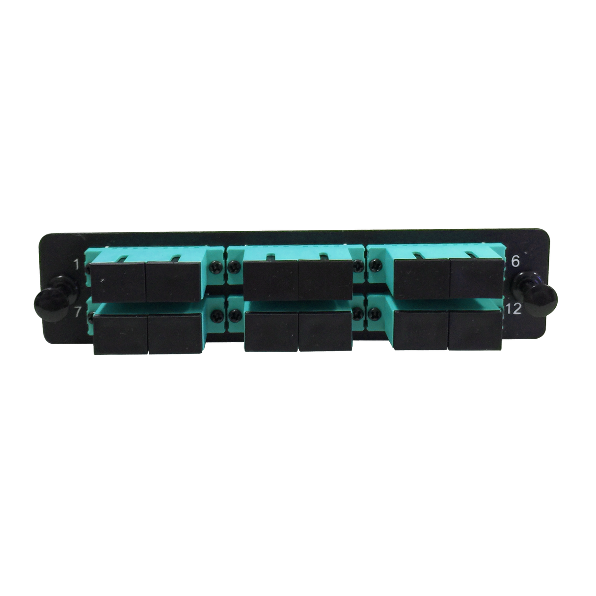 LGX Fiber Adapter Panel; 6 SC Duplex Adapters/Ports