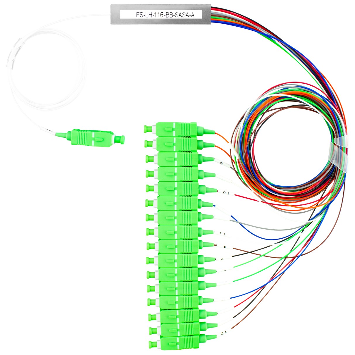 900µm PLC Fiber Splitter