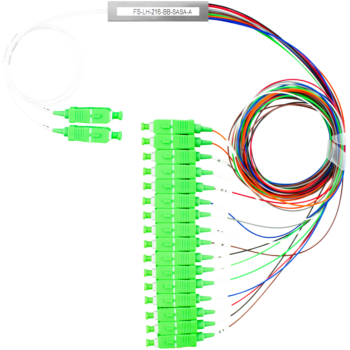 900µm PLC Fiber Splitter