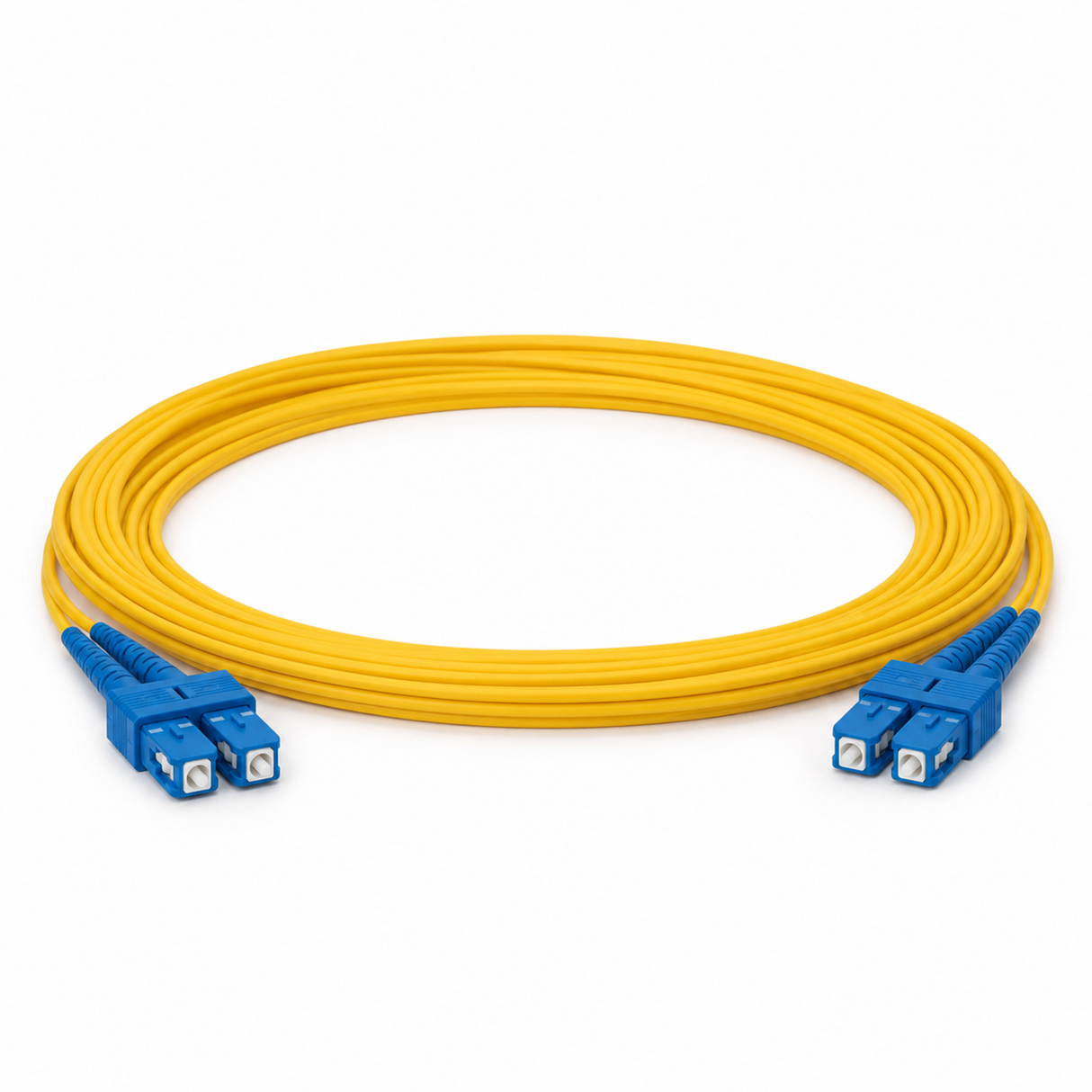 OS2 Duplex Fiber Patch Cables, SC/UPC - SC/UPC