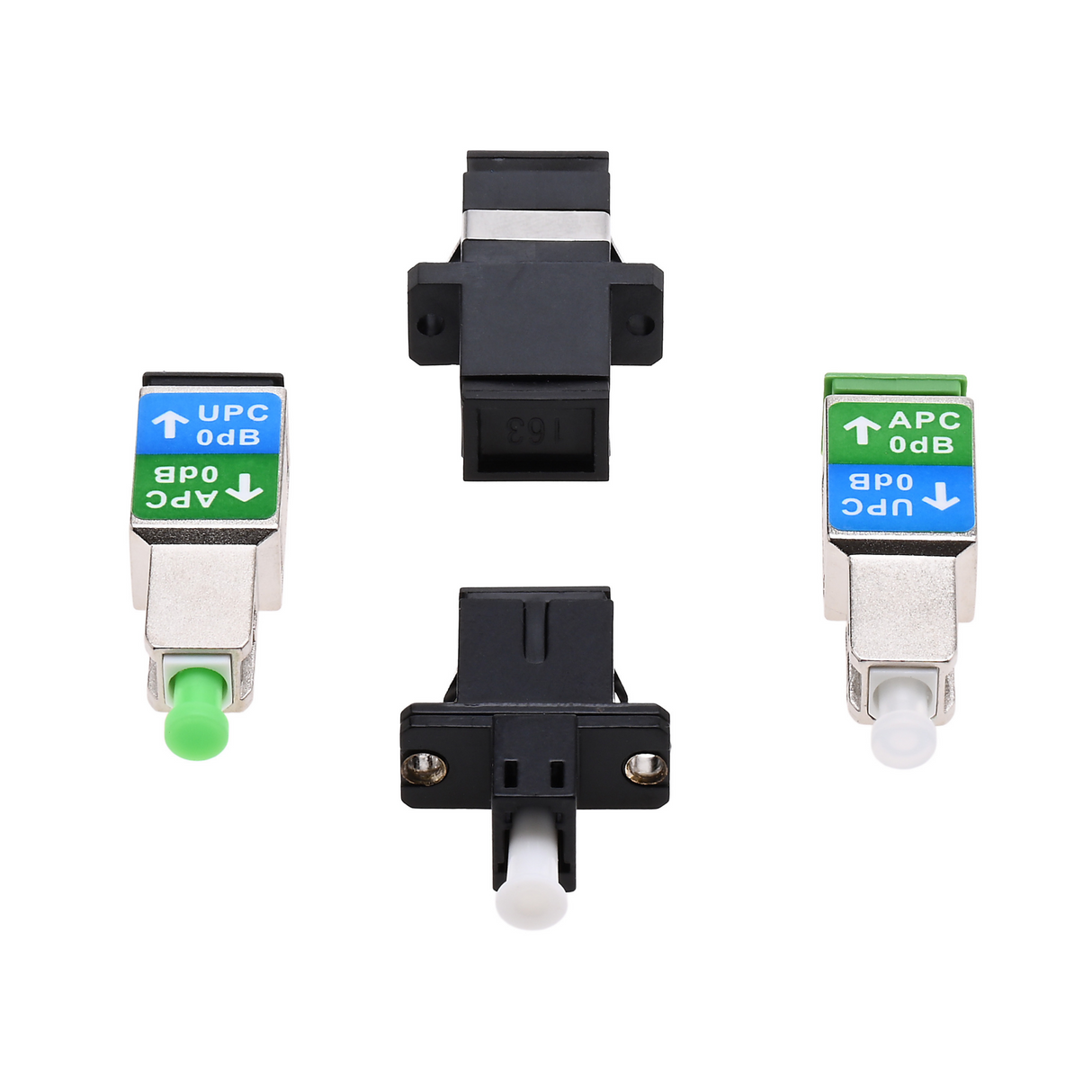 Universal OTDR Launch Box, SC/APC to SC/UPC