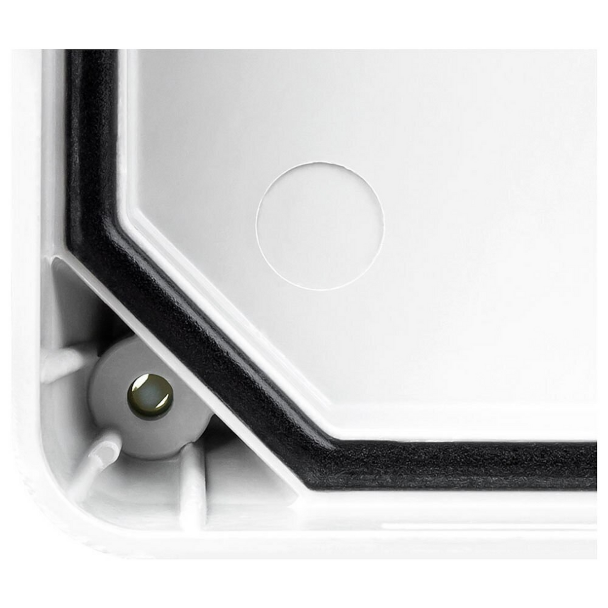 Outdoor Fiberglass Enclosure with Network Connectivity Panel and Security Door