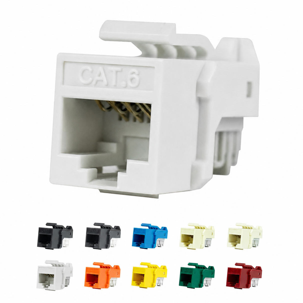 Cat 6 Keystone Jack (bag of 25)