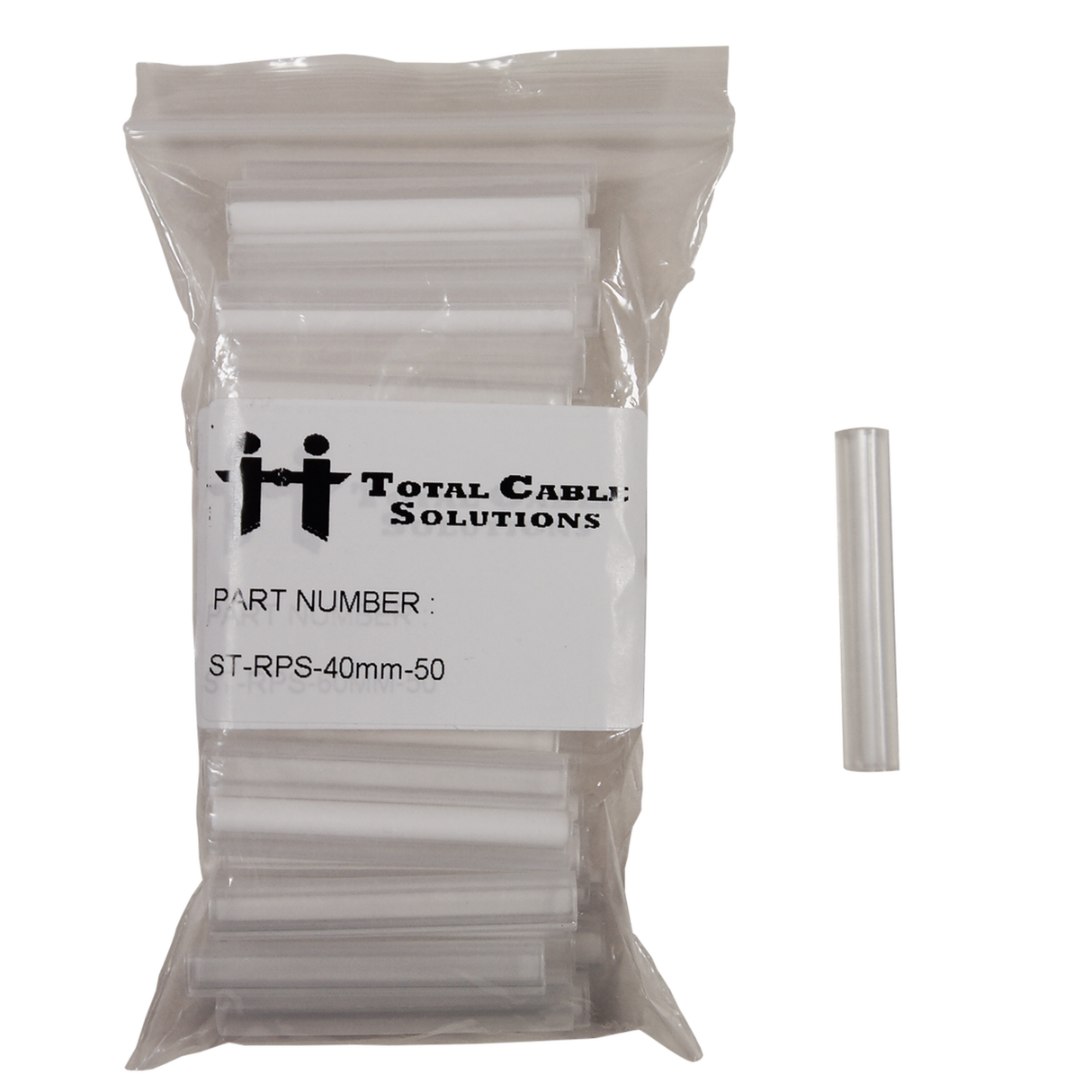 Fusion Splice Sleeves, Ribbon, 40mm