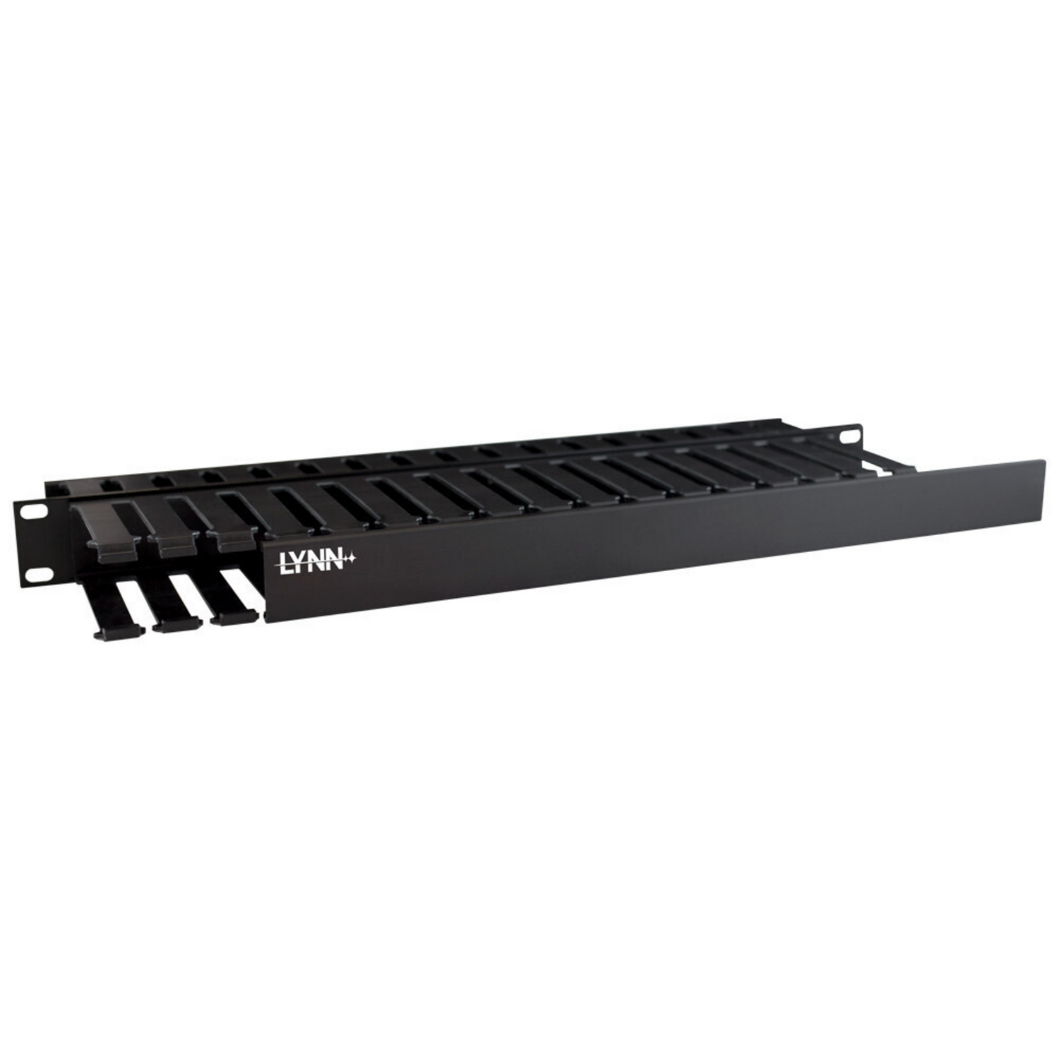 1U Duct Horizontal Cable Manager, Double
