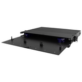 1U Premium Rack Mount Fiber Patch Panel Enclosure (Unloaded)