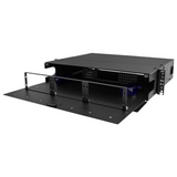 2U Premium Rack Mount Fiber Patch Panel Enclosure (Unloaded)