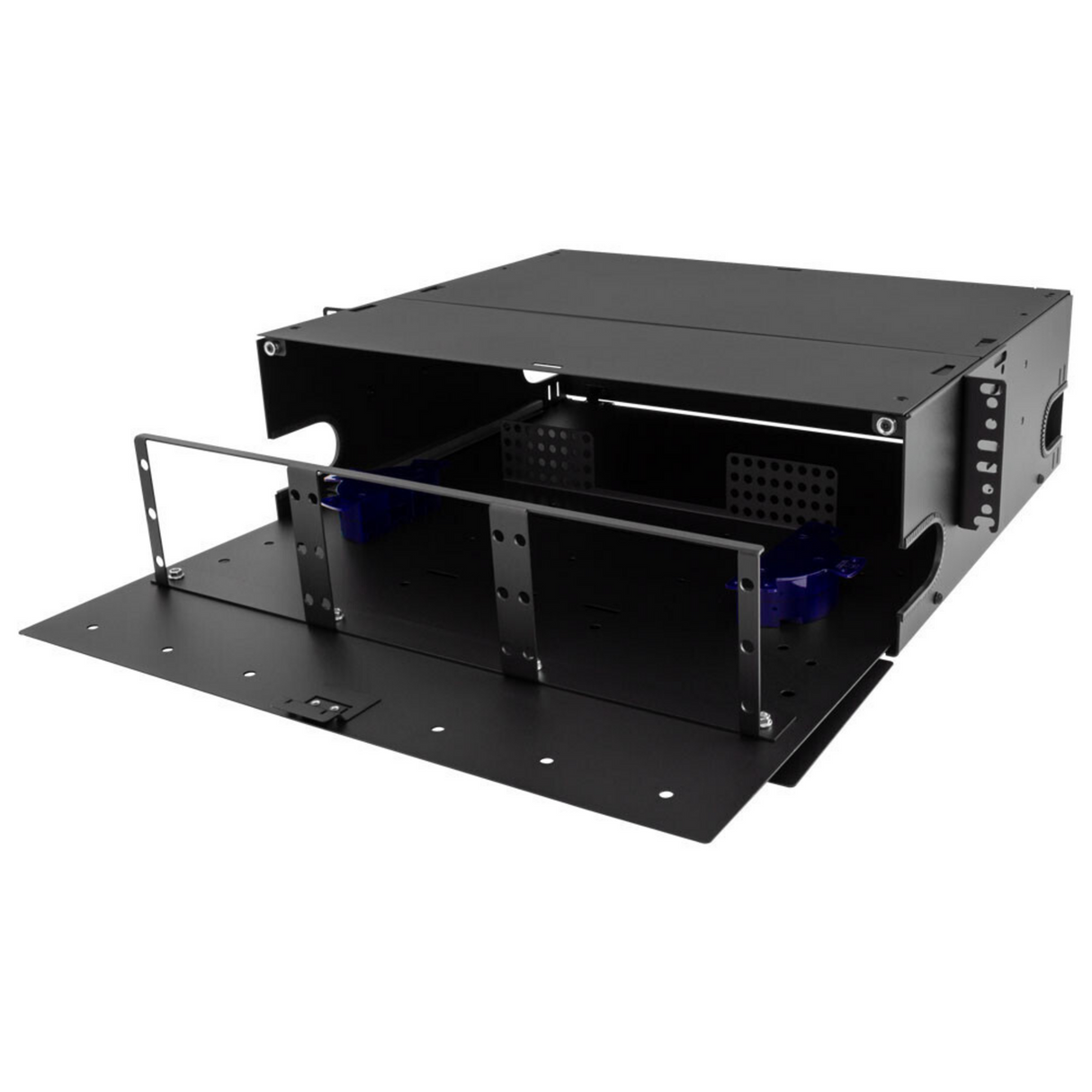 3U Premium Rack Mount Fiber Patch Panel Enclosure (Unloaded)