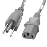 NEMA 5-15P to IEC320 C13 Power Cord (18AWG 125V/10A)