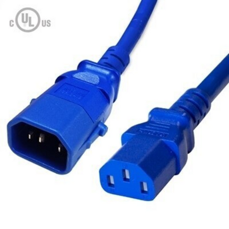 P-Lock Locking IEC320 C14 to IEC320 C13 Power Cord (14AWG 250V/15A)