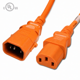 P-Lock Locking IEC320 C14 to IEC320 C13 Power Cord (14AWG 250V/15A)