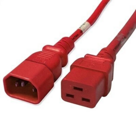 IEC320 C14 to IEC320 C19 Power Cord (14AWG 250V/15A)