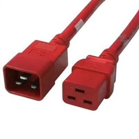 IEC320 C20 to IEC320 C19 Power Cord (12AWG 250V/20A)