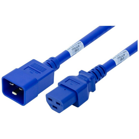 IEC320 C20 to IEC320 C21 Power Cord (12AWG 250V/20A)