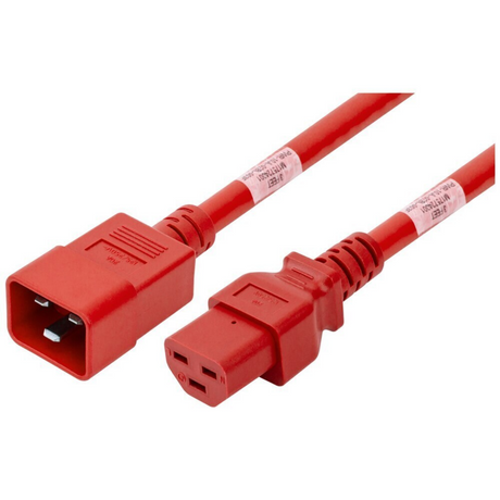 IEC320 C20 to IEC320 C21 Power Cord (12AWG 250V/20A)