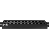 1U Double-sided Horizontal Cable Manager with Pass-Through