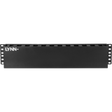 2U Horizontal Cable Manager with Pass-Through