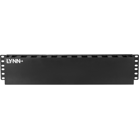 2U Horizontal Cable Manager with Pass-Through