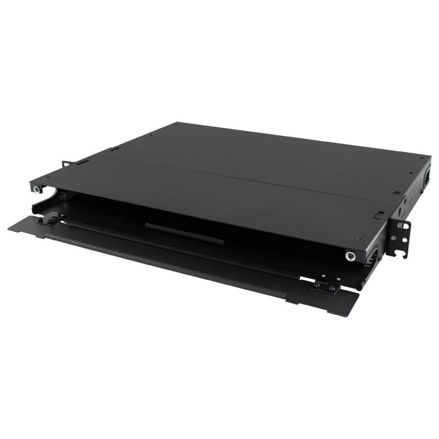 1U Rack Mount Fiber Patch Panel Enclosure (Unloaded)