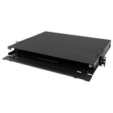 1U Rack Mount Fiber Patch Panel Enclosure (Unloaded)