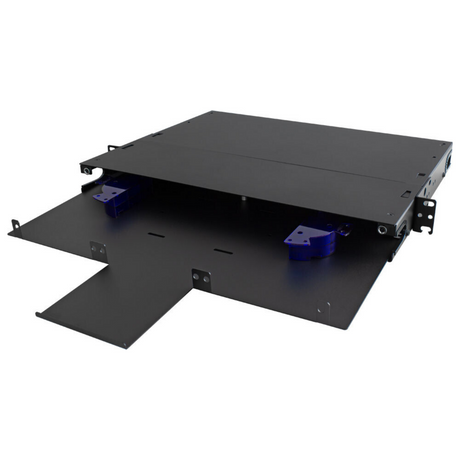 1U Rack Mount Fiber Patch Panel Enclosure (Unloaded)