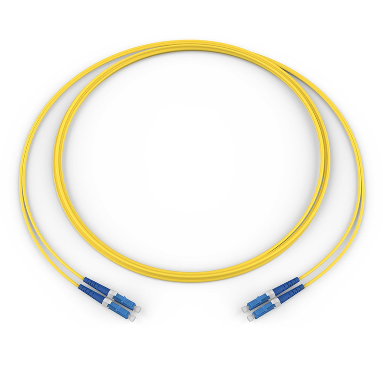 Corning GOLD OS2 Duplex Fiber Patch Cables, LC/UPC - LC/UPC