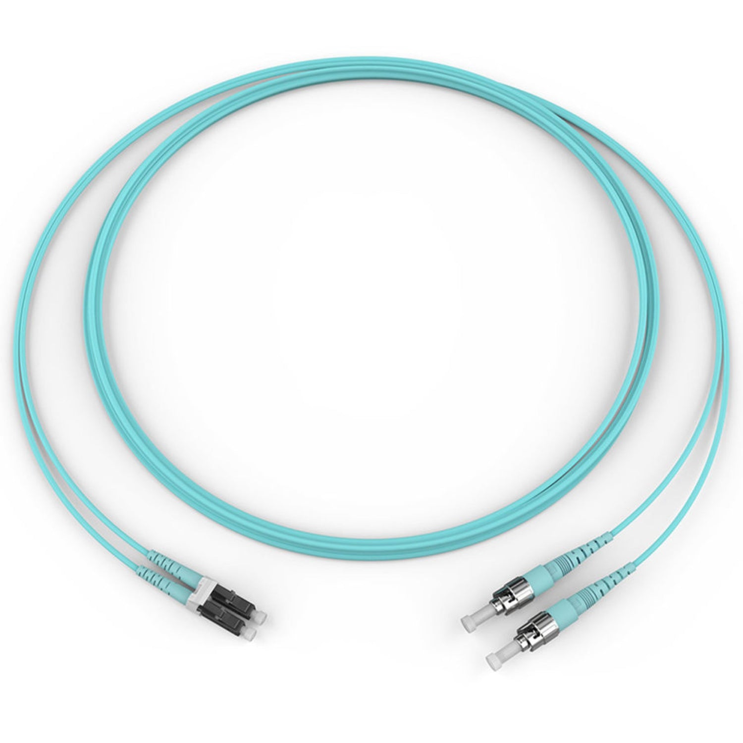 Corning GOLD OM3 Duplex Fiber Patch Cables, LC - ST