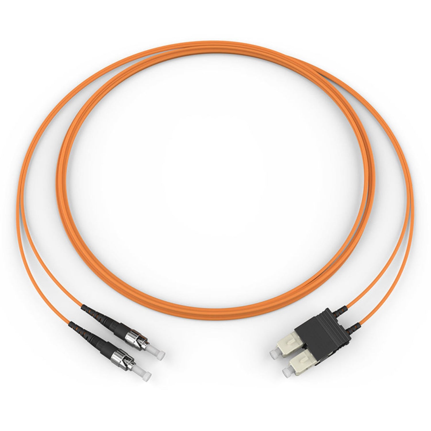 Corning GOLD OM1 Duplex Fiber Patch Cables, SC - ST