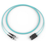 Corning GOLD OM4 Duplex Fiber Optic Patch Cables