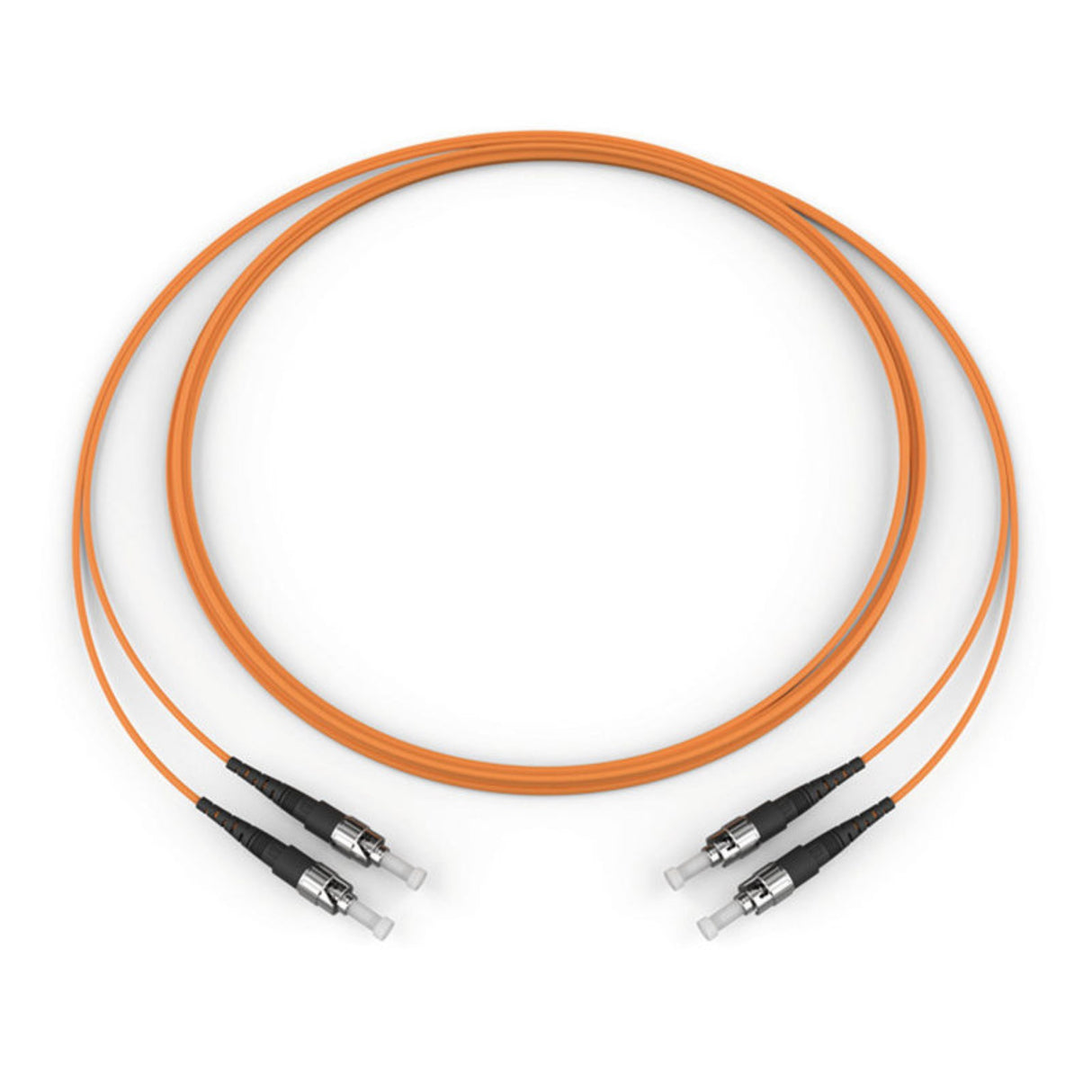 Corning GOLD OM1 Duplex Fiber Patch Cables, ST - ST