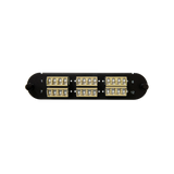 Corning CCH Compatible Fiber Adapter Panel; 6 LC Quad Adapters/Ports with Shutters