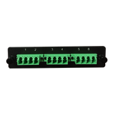 LGX Fiber Adapter Panel; 3 LC Quad Adapters/Ports