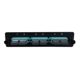 LGX Fiber Adapter Panel; 3 MTP Duplex Adapters/Ports