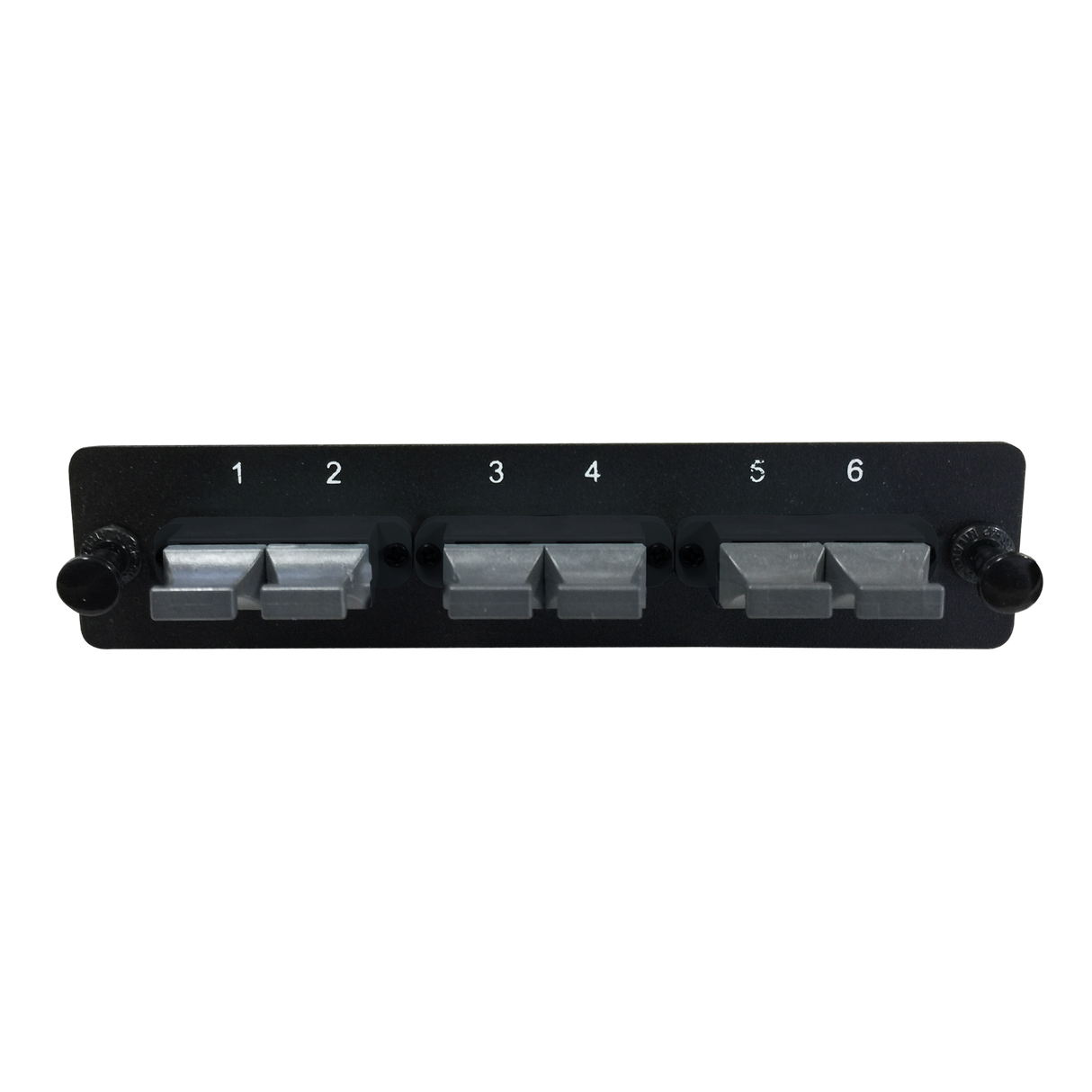 LGX Fiber Adapter Panel; 3 MTP Duplex Adapters/Ports