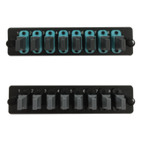 LGX Fiber Adapter Panel; 8 MTP Simplex Adapters/Ports