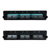 LGX Fiber Adapter Panel; 3 MTP Duplex Adapters/Ports