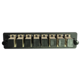 LGX Fiber Adapter Panel; 8 SC Simplex Adapters/Ports