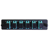 LGX Fiber Adapter Panel; 6 SC Simplex Adapters/Ports