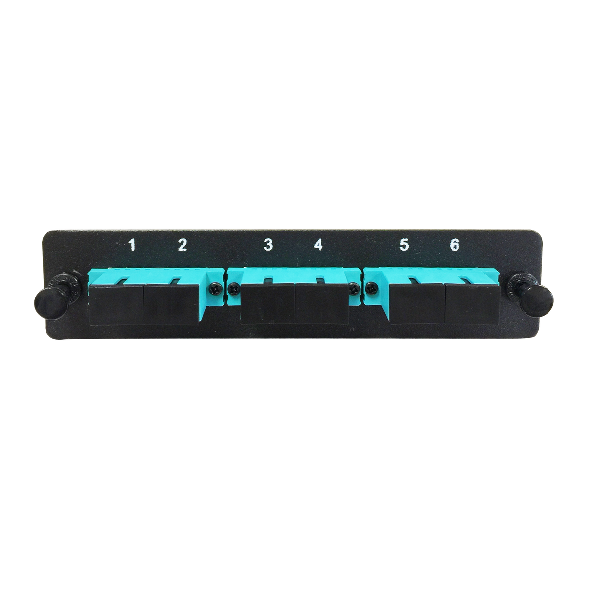 LGX Fiber Adapter Panel; 3 SC Duplex Adapters/Ports