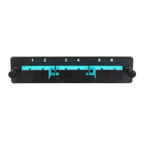 LGX Fiber Adapter Panel; 3 SC Duplex Adapters/Ports