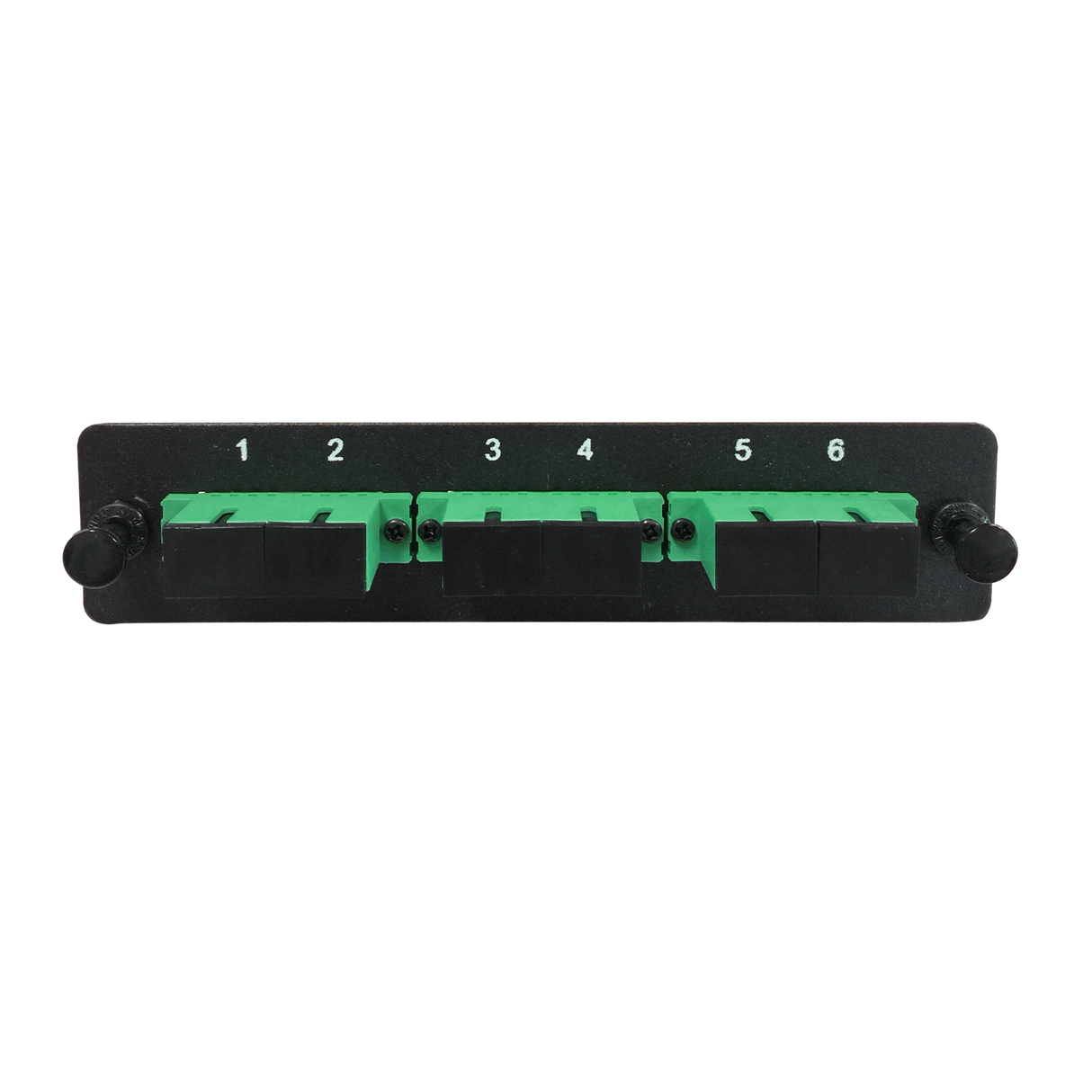 LGX Fiber Adapter Panel; 3 SC Duplex Adapters/Ports