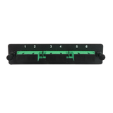 LGX Fiber Adapter Panel; 3 SC Duplex Adapters/Ports