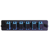 LGX Fiber Adapter Panel; 6 SC Simplex Adapters/Ports