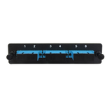 LGX Fiber Adapter Panel; 3 SC Duplex Adapters/Ports
