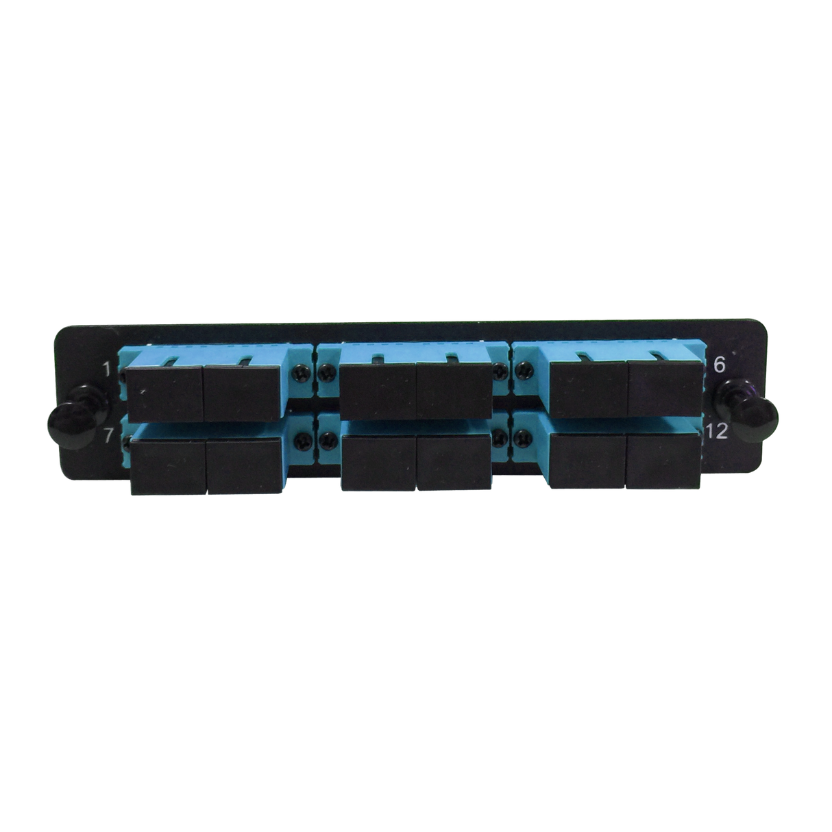 LGX Fiber Adapter Panel; 6 SC Duplex Adapters/Ports